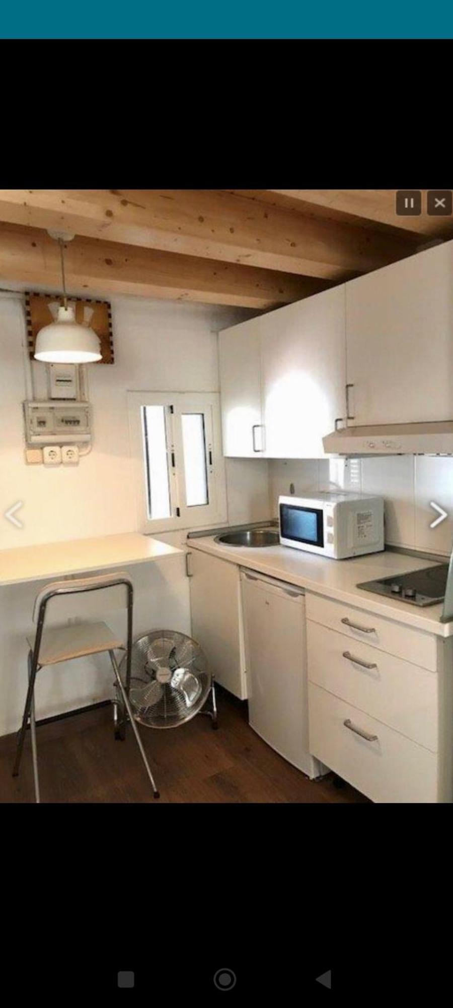 Ferienwohnung Mini Piso Con Escaleras Barcelona Exterior foto